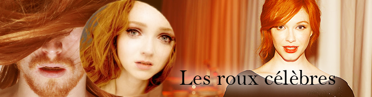 Les roux célèbres